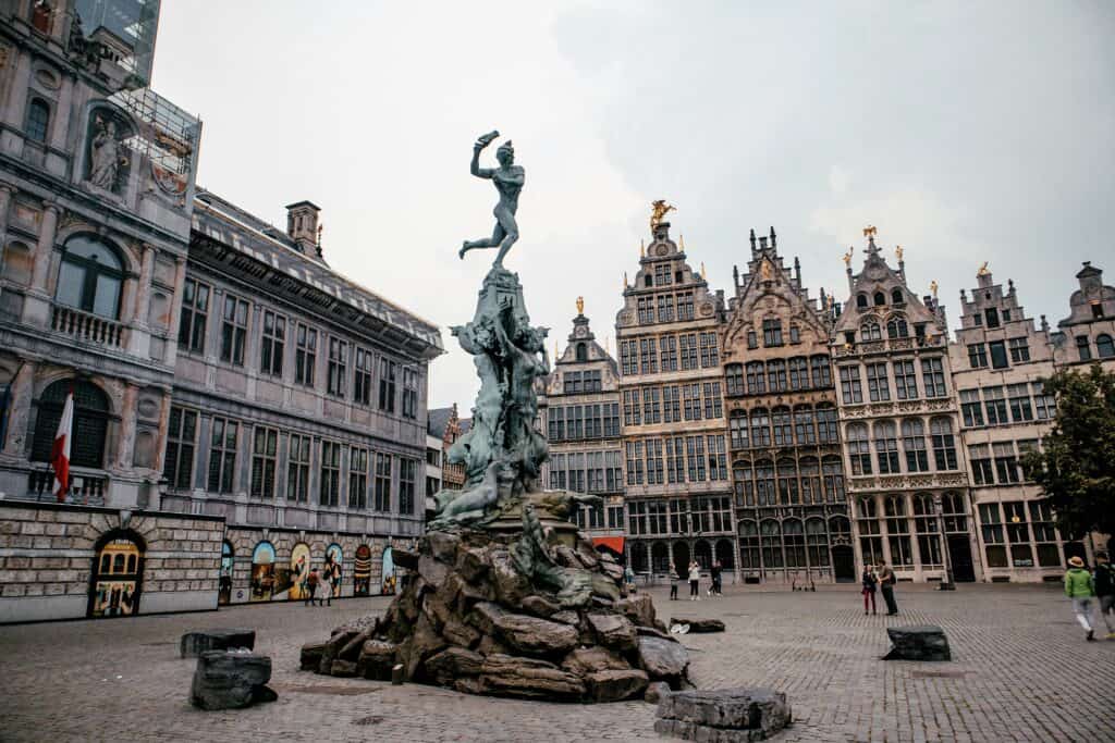 The Grote Markt, Antwerp Belgium