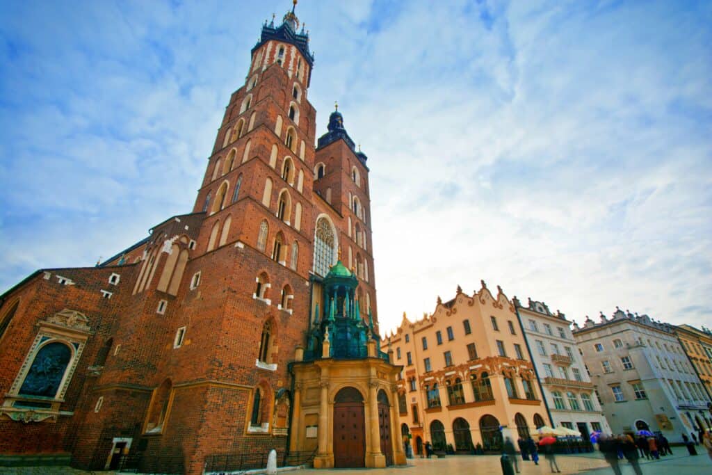 St. Marys Church min If you are looking for a new destination to spend an exciting weekend full of culture and new activities off the beaten track, then Krakow, Poland is the right city for you! Krakow is beautiful, cheap, and is not (yet) overrun by the big tourist crowds.