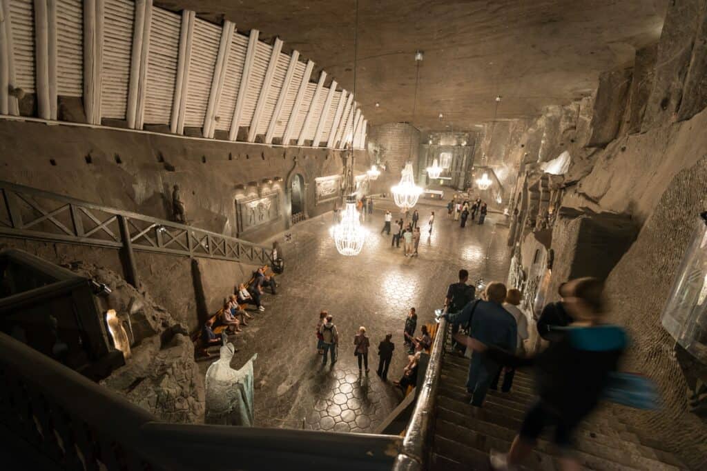 Wieliczka Salt Mine min If you are looking for a new destination to spend an exciting weekend full of culture and new activities off the beaten track, then Krakow, Poland is the right city for you! Krakow is beautiful, cheap, and is not (yet) overrun by the big tourist crowds.