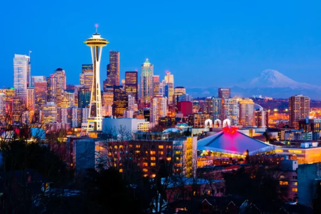 depositphotos 46917327 stock photo seattle downtown at night With an abundance of natural beauty, Washington State is the best place for outdoor enthusiasts to explore. From majestic mountain peaks and cascading waterfalls in its national parks to cosmopolitan cities with a unique charm all their own, this Pacific Northwest gem offers something special for everyone!
