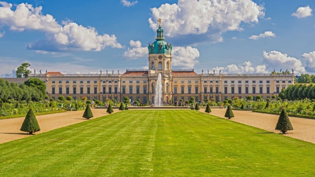 Charlottenburg Palace Berlin is located in northeastern Germany and is the capital of the country. It is the second-largest city in the European Union and it is 180 km south of the Baltic Sea. Berlin was in the past a commercial and geographical hub between East and West.
