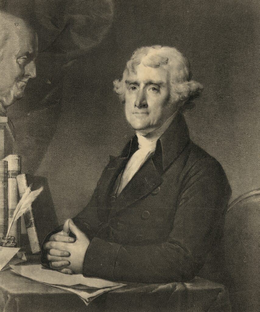 US President Jefferson pic