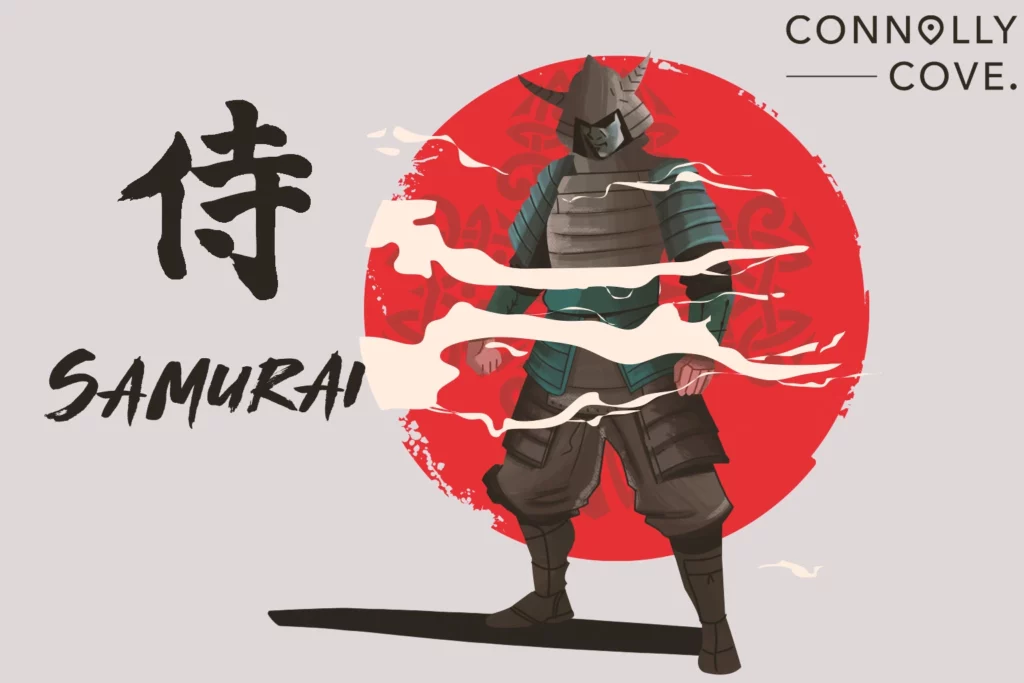 samurai culture illustration
