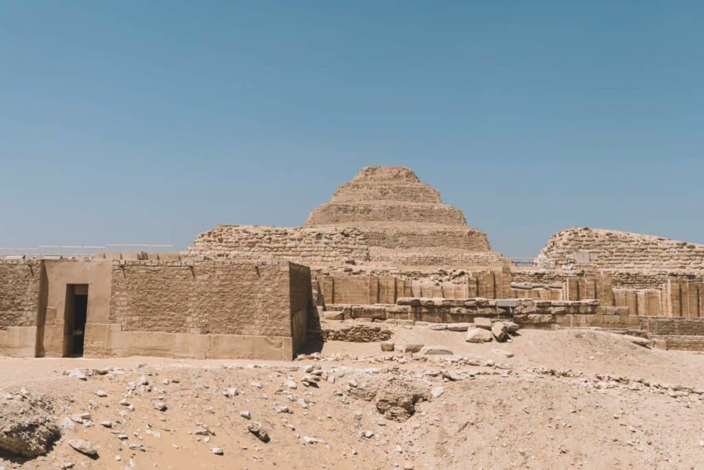 Old Kingdom of Egypt the step pyramid