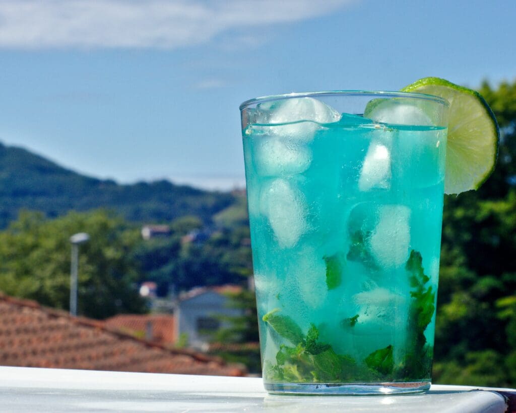 Blue Lagoon Mocktail 11
