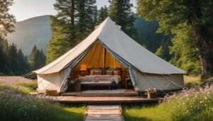 luxury glamping sites in England