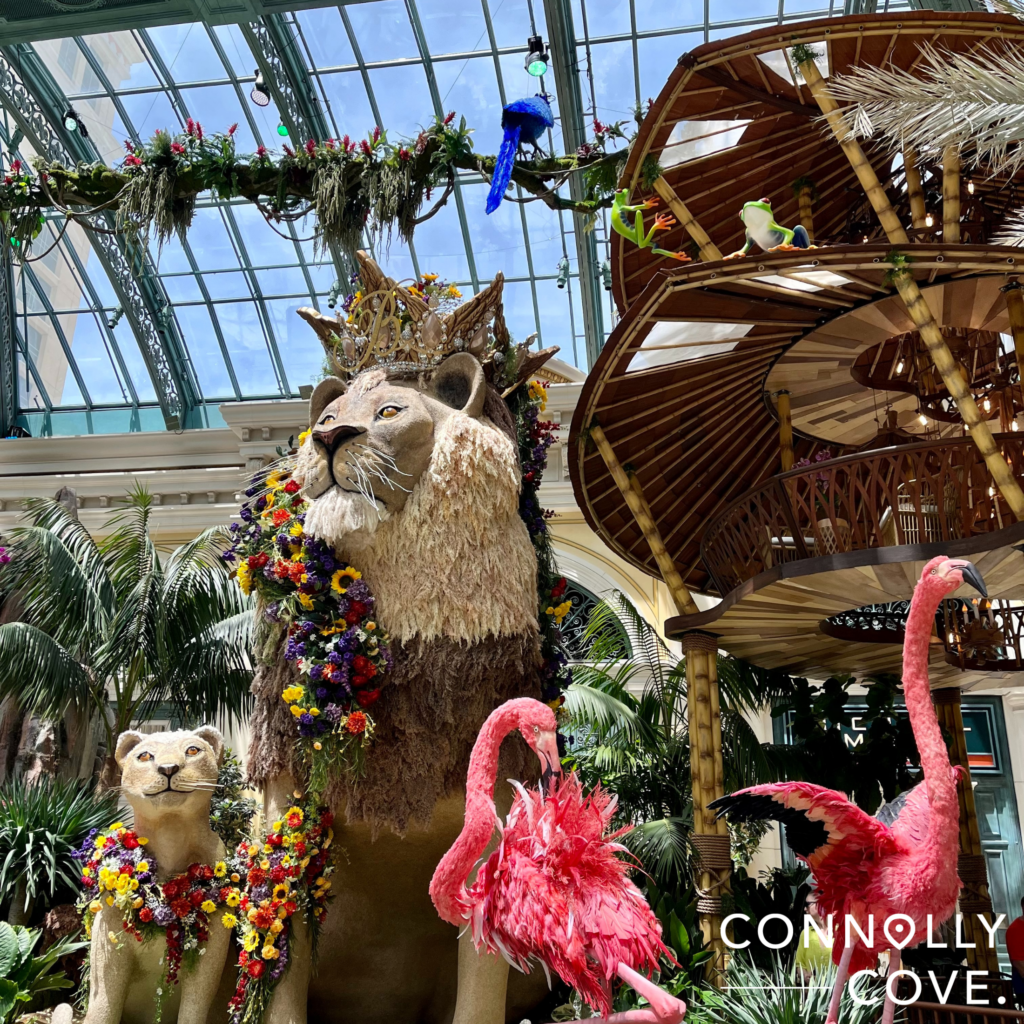 The Bellagio's Conservatory and Botanical Gardens