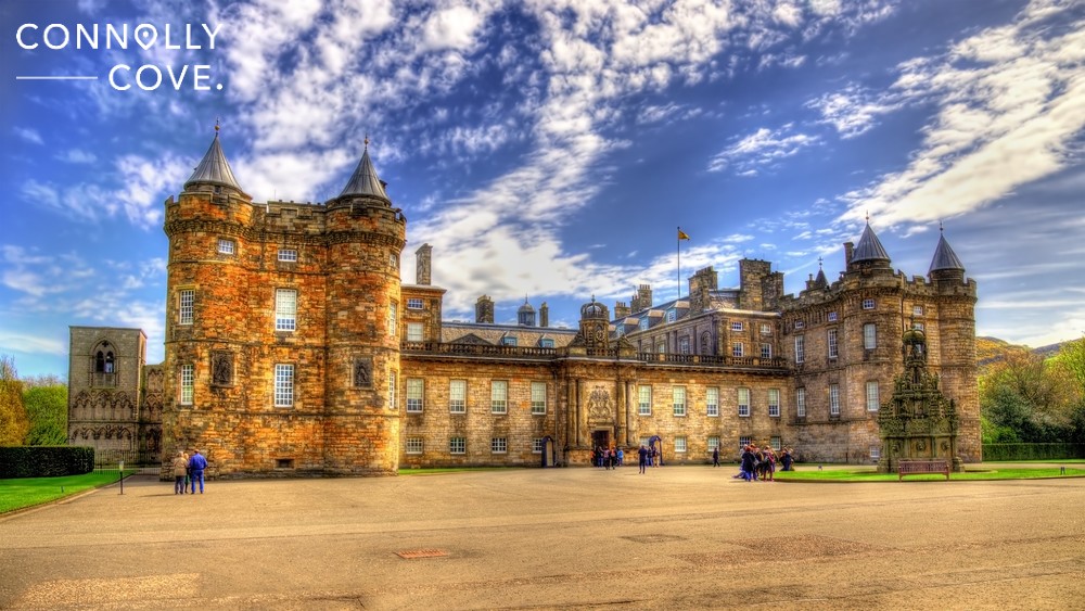 Day Trip to Scotland From London - When you take the Royal Mile, you will reach the British Monarch’s official residence in Scotland, Holyroodhouse