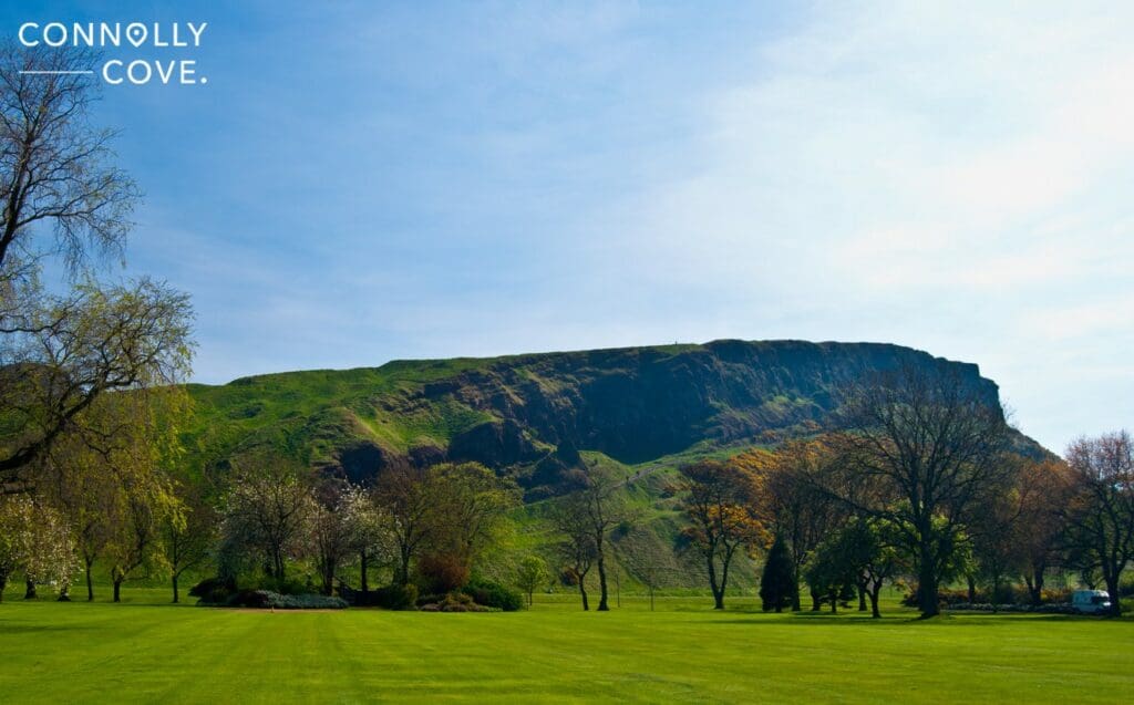 Day Trip to Scotland from London - Arthur’s Seat will give you incredible views of Edinburgh and is an ideal activity for nature exploration