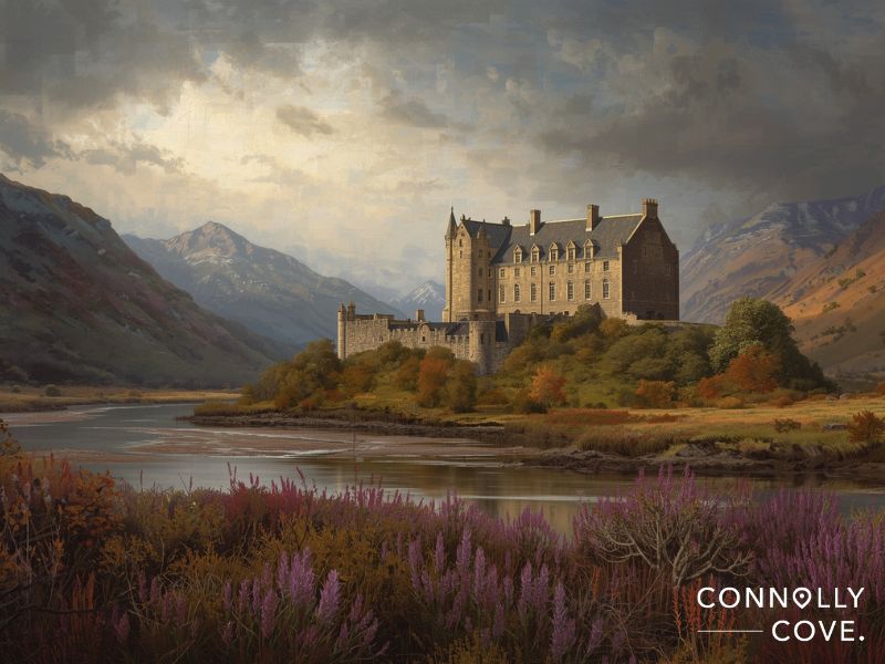 Balmoral Castle in the Scottish Highlands, beloved retreat of Queen Victoria and Prince Albert