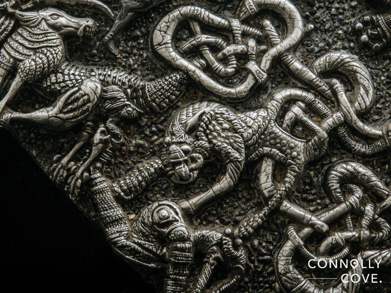 Hiberno-Norse jewelry showing fusion of Viking and Celtic artistic styles