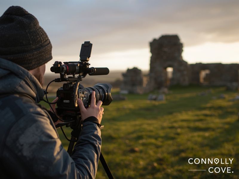 Cultural heritage video production documenting Ireland's Viking archaeological sites