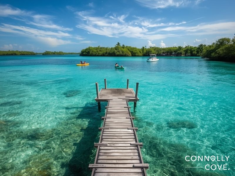 Bacalar Lagoon alternative destination in Mexican tourism statistics with less crowding than Tulum