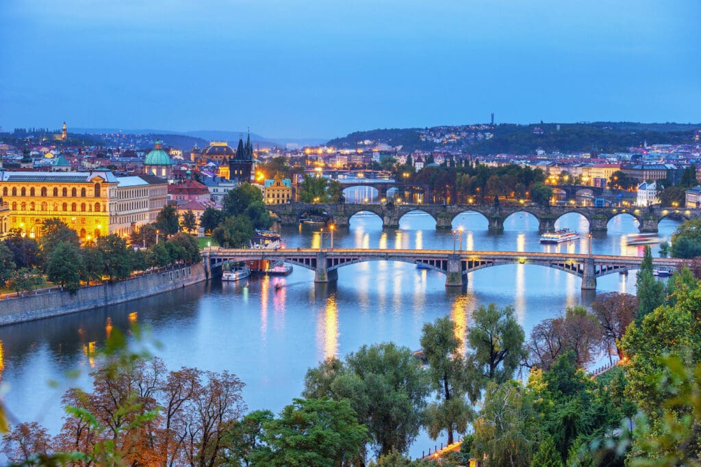 Holiday Travel Statistics | Prague by Night