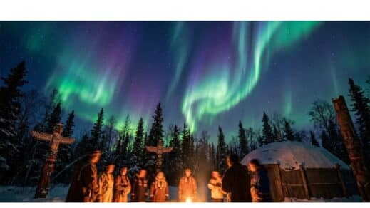 Northern Lights in Indigenous Stories: Names and Beliefs