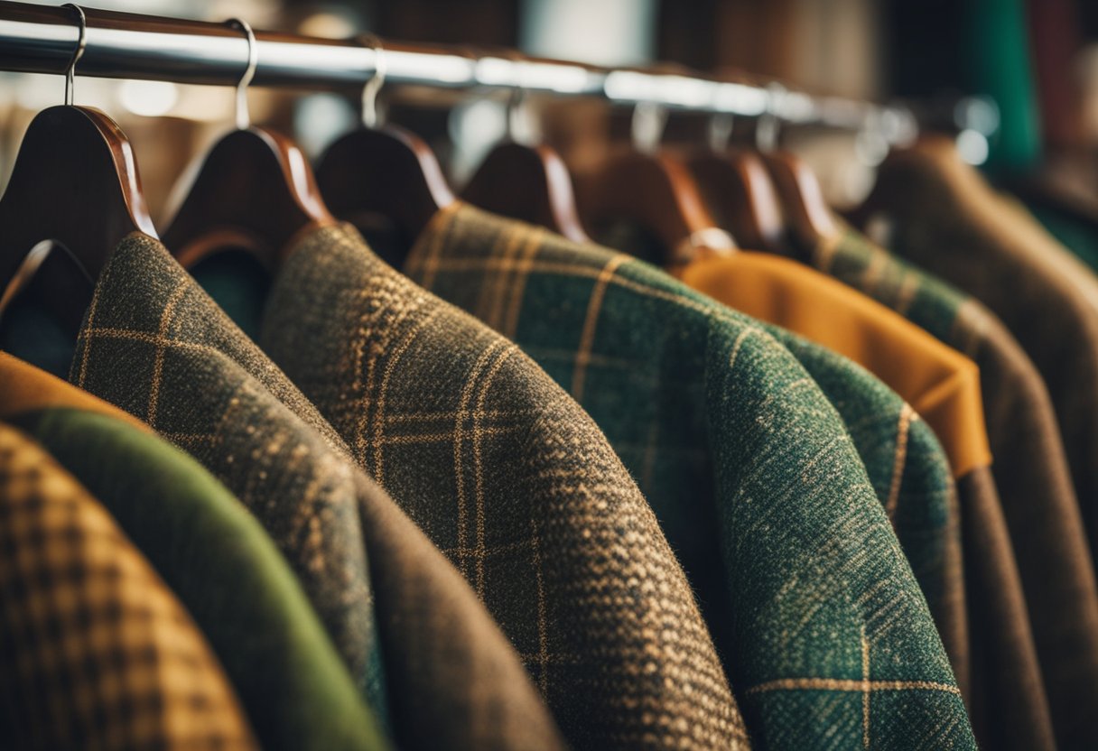 Traditional Irish Dress- A vibrant display of Irish brat and tweed mantles, evolving from ancient tunics to modern fabrics, showcasing the rich heritage of traditional Irish dress