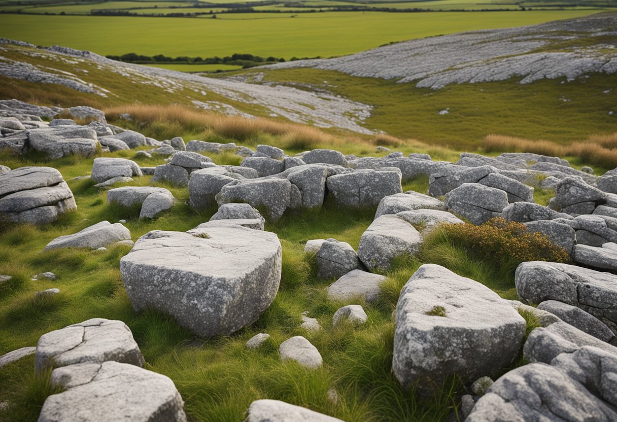 The Burren - The limestone landscapes of The Burren come alive with human interaction, as people explore the unique rock formations and vibrant flora