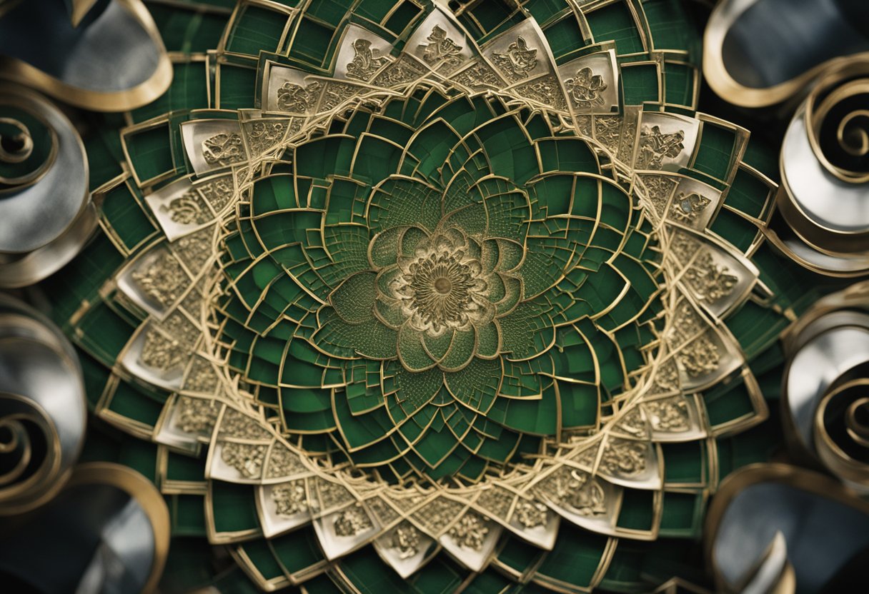 Sacred Geometry - Ireland's spirals intertwine with global symbols, forming harmonious patterns