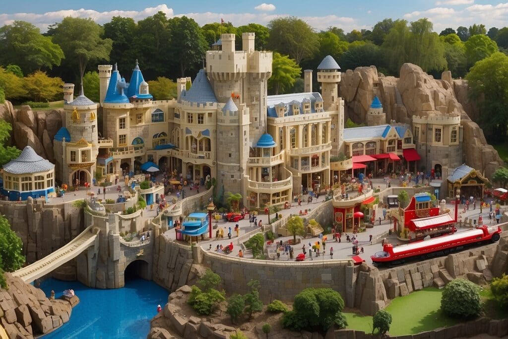 Trip to Legoland in Windsor, UK
amusement parks in England