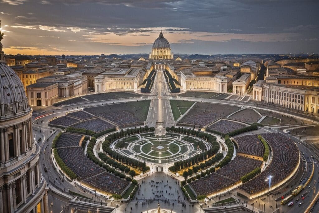 St Peter's Square - Affordable Activities to do in Rome