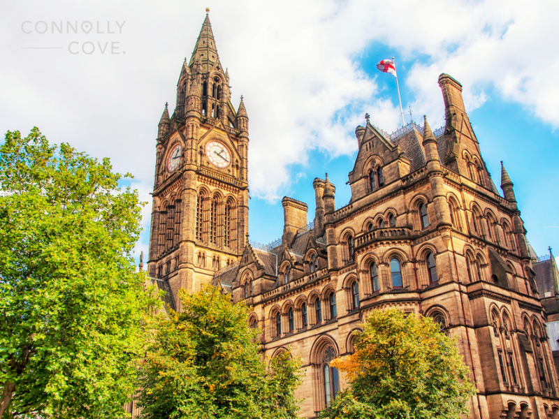 UK Travel Statistics | Manchester Town Hall