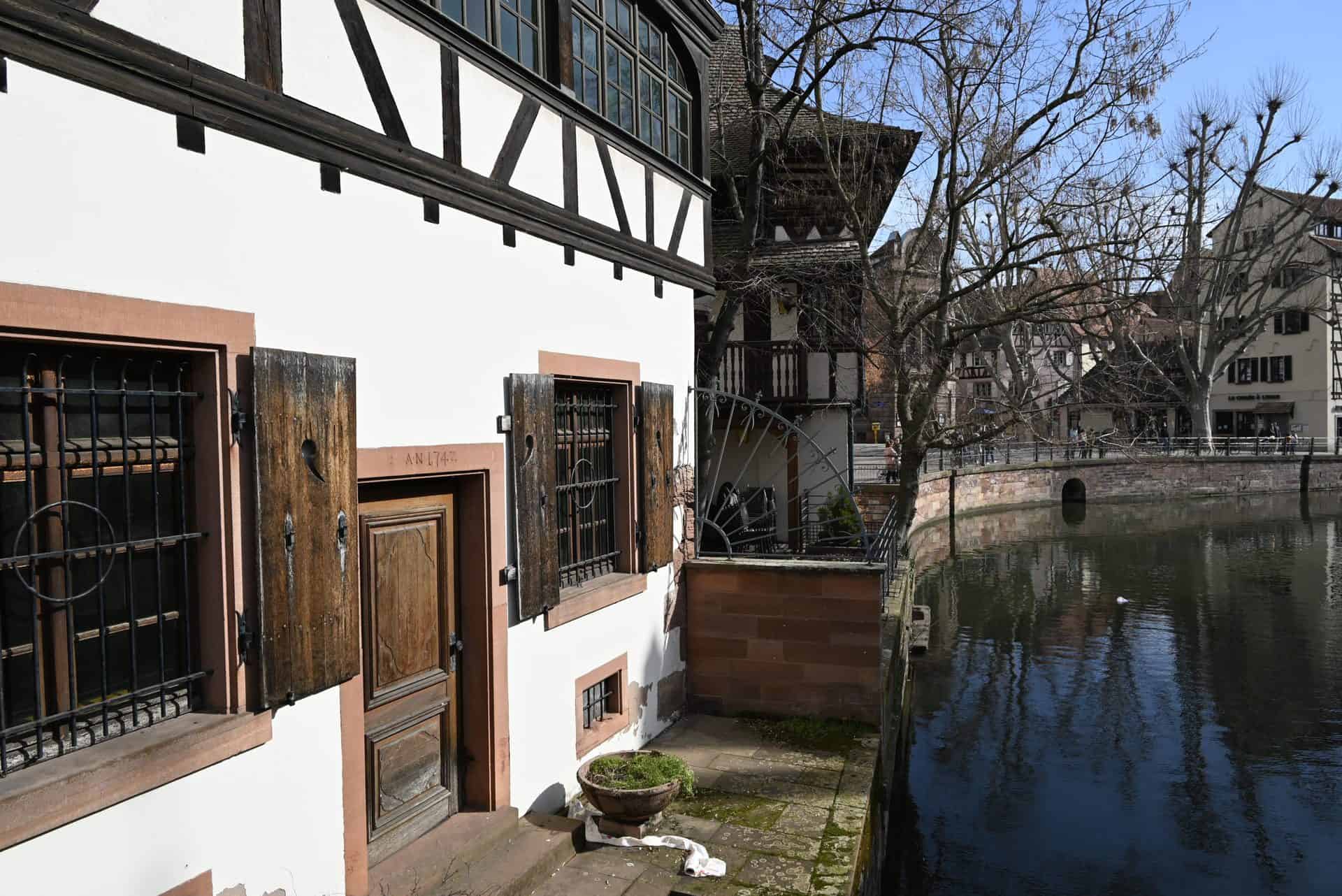 A building in Strasbourg City