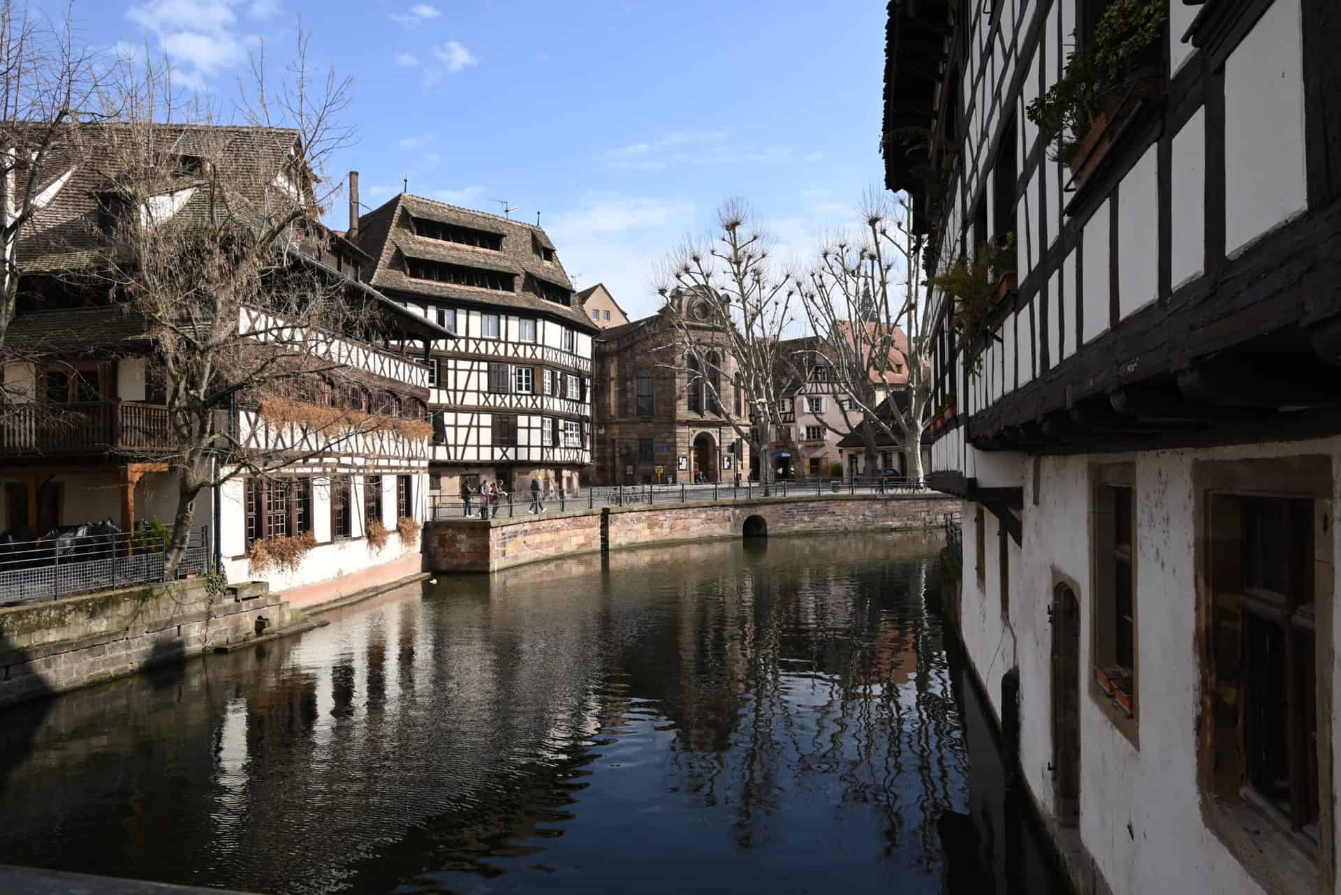 A river running through Strasbourg