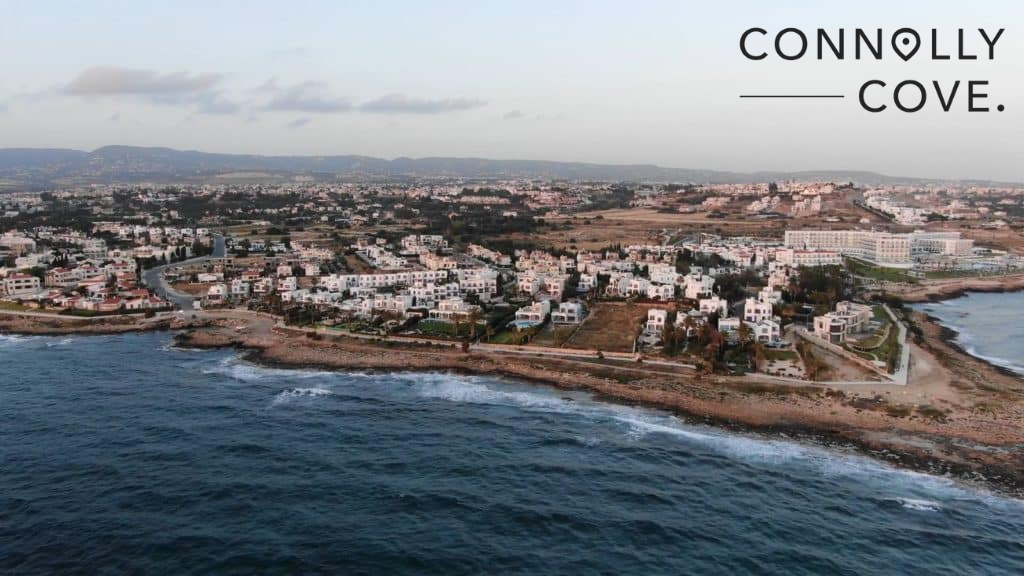 A view over Cyprus and the sea West Asia Region