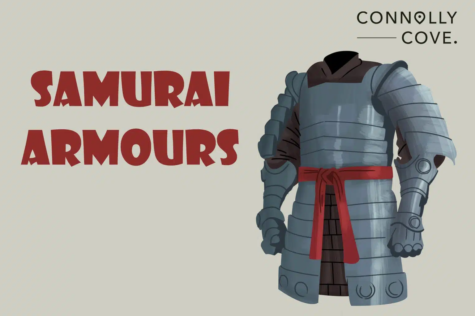 samurai armour illustration