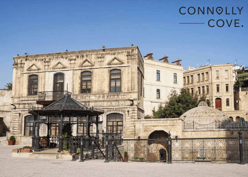 Beautiful architecture in Baku