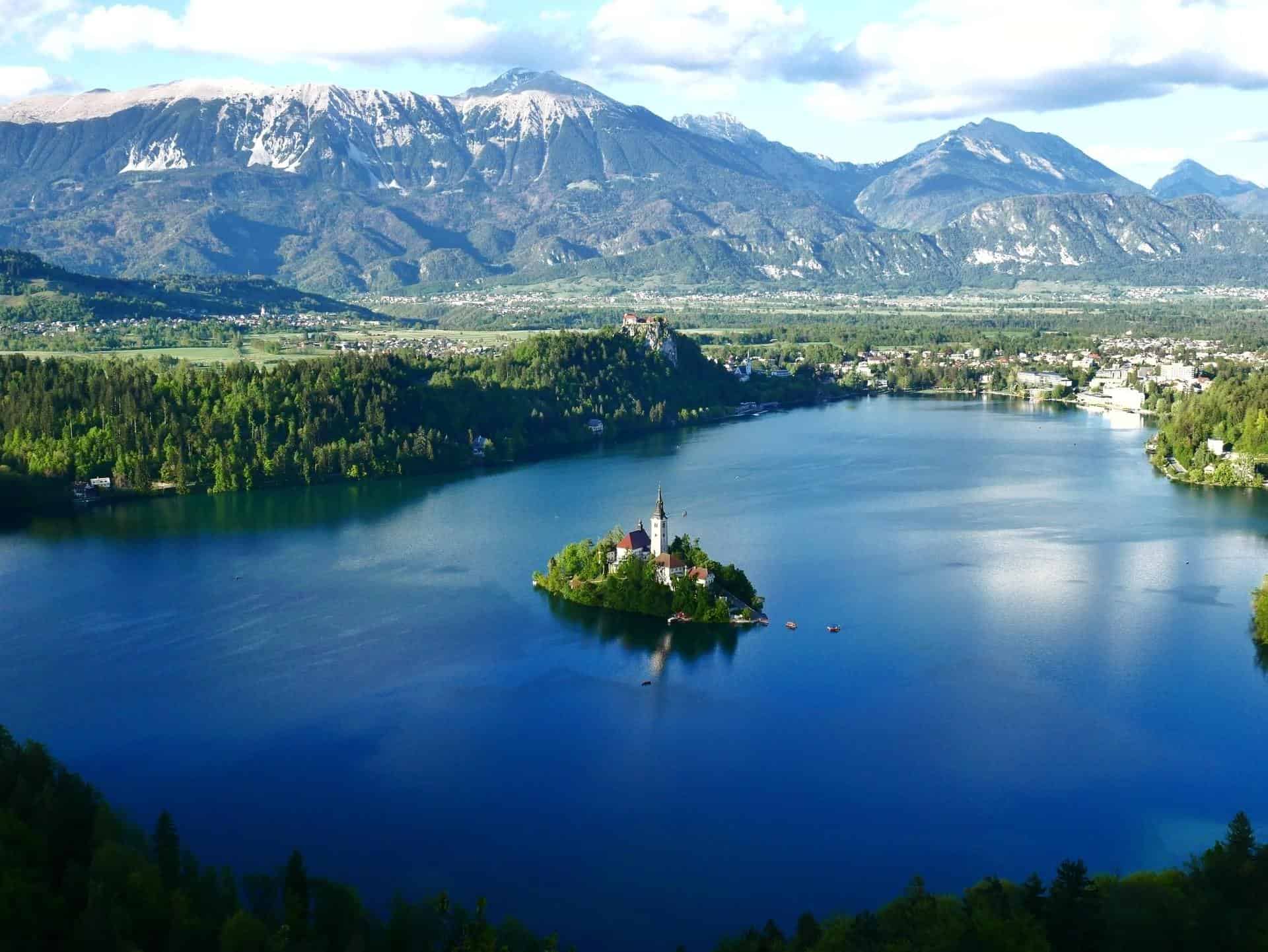 Lake Bled in Slovenia
