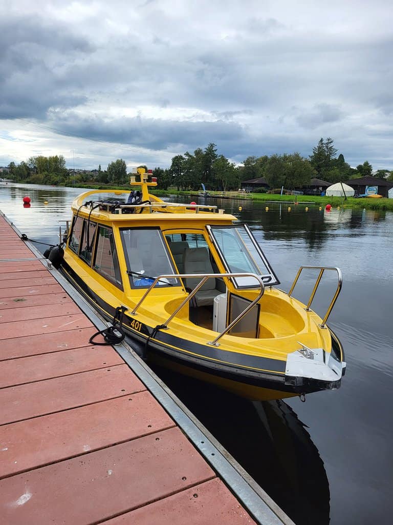 Boatyard Distillery boat