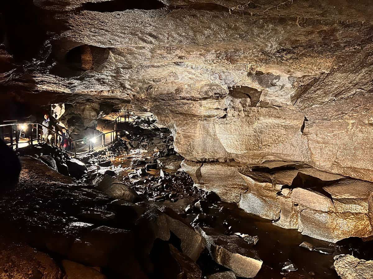 Boatyard Distillery cave