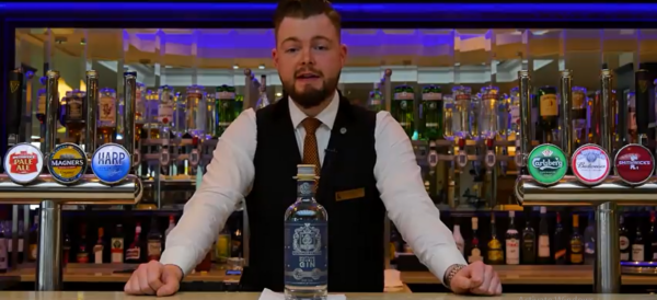 Boatyard Double Gin at Killyhevlin Hotel, Enniskellen