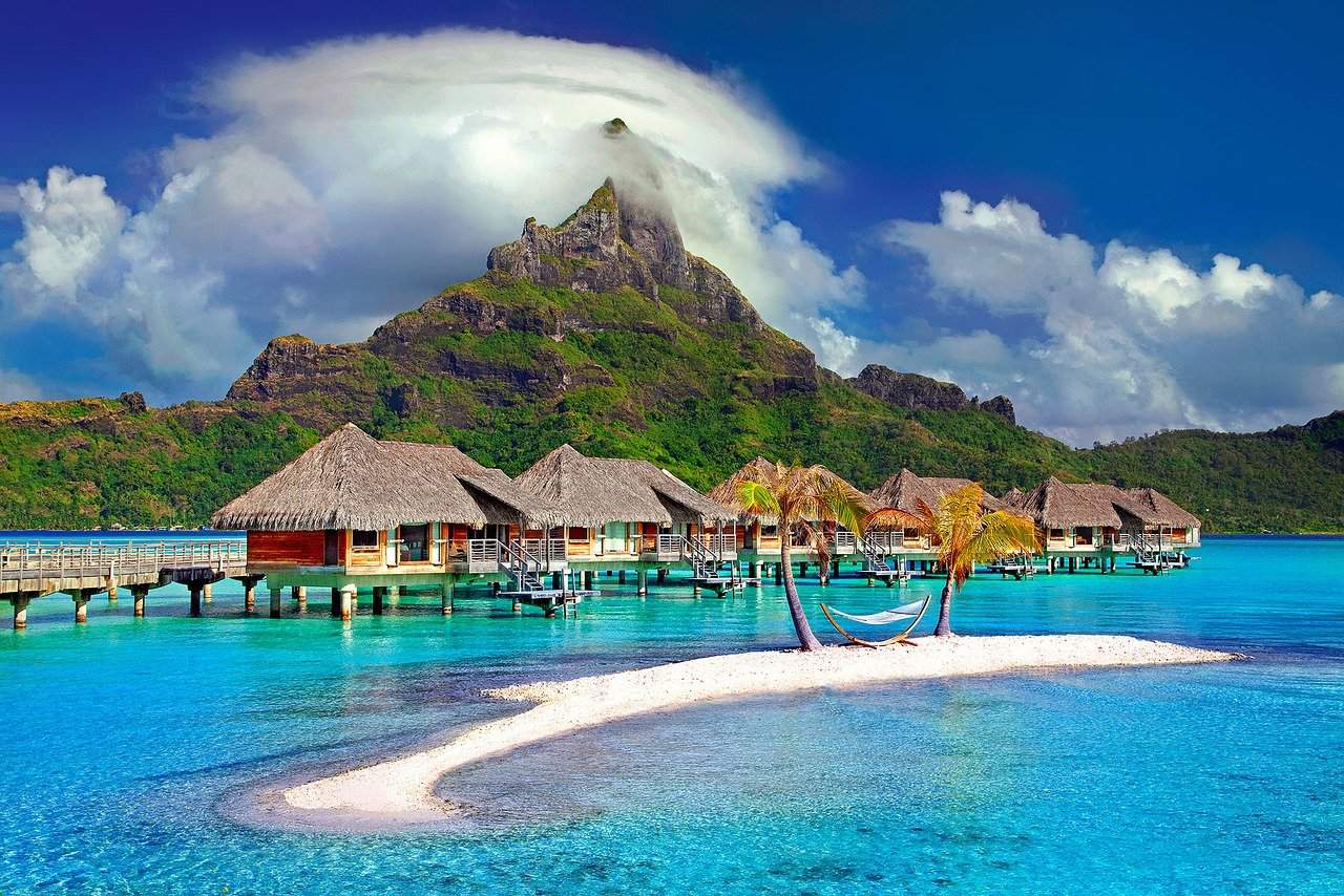 Bora Bora, Island, Ocean