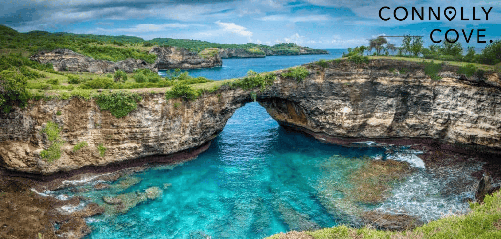 Broken beach Nusa PenidaIndonesia Asia