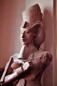 Bust of Akhentaten at the Egyptian Museum in Cairo