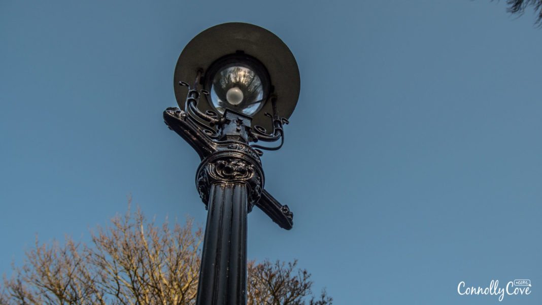 CS Lewis Lamppost-Campbell College Belfast