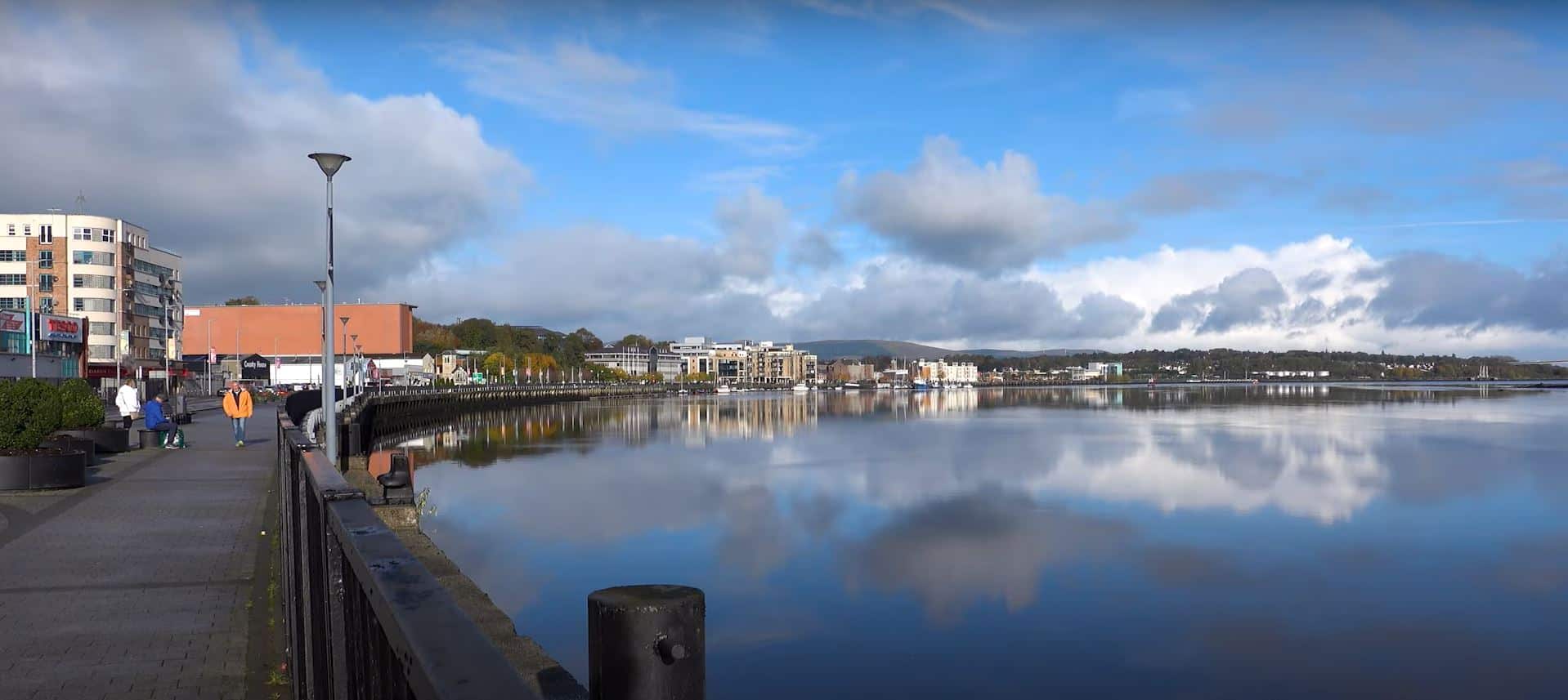 A breathtaking view of the Quay Trail, Derry, Northern Ireland