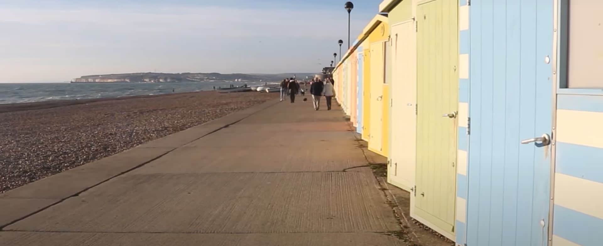 Seaford Beach, East Sussex, England