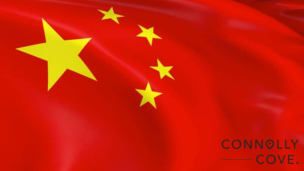 Chinese Flag East Asia Region