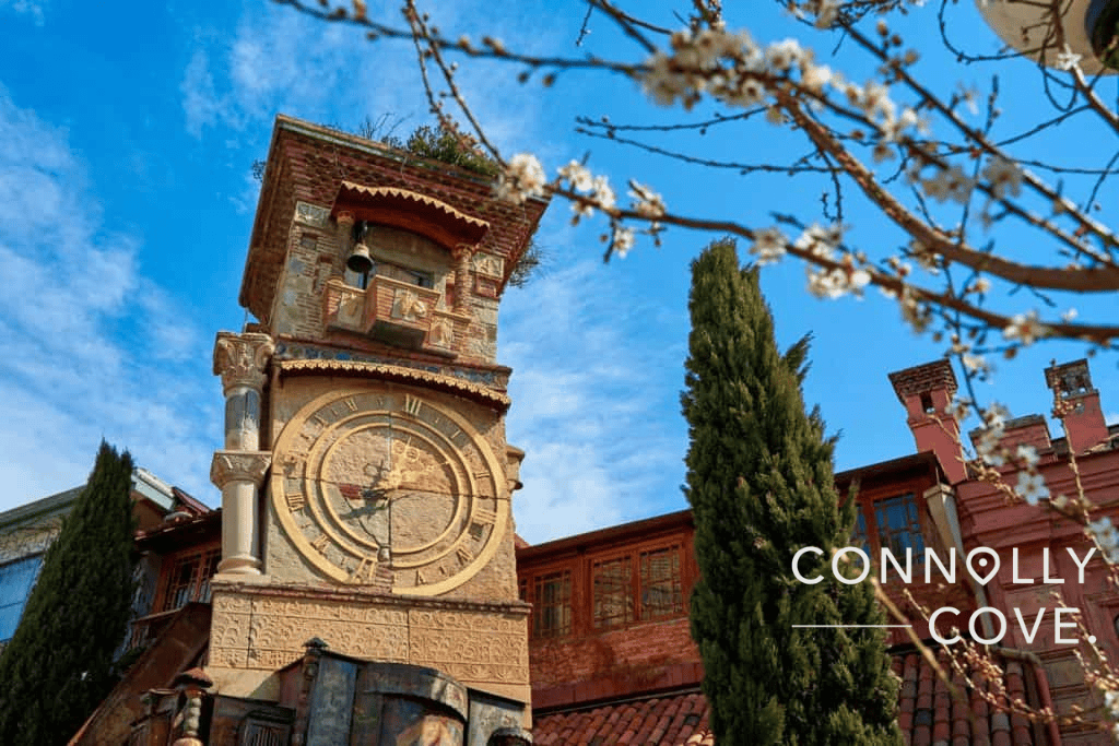 City landmark of Tbilisi. Old puppet theatre. Tbilisi Georgia