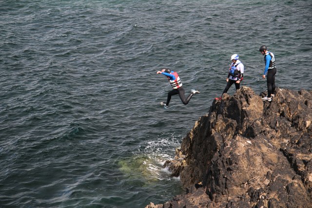 Coasteering County Mayo