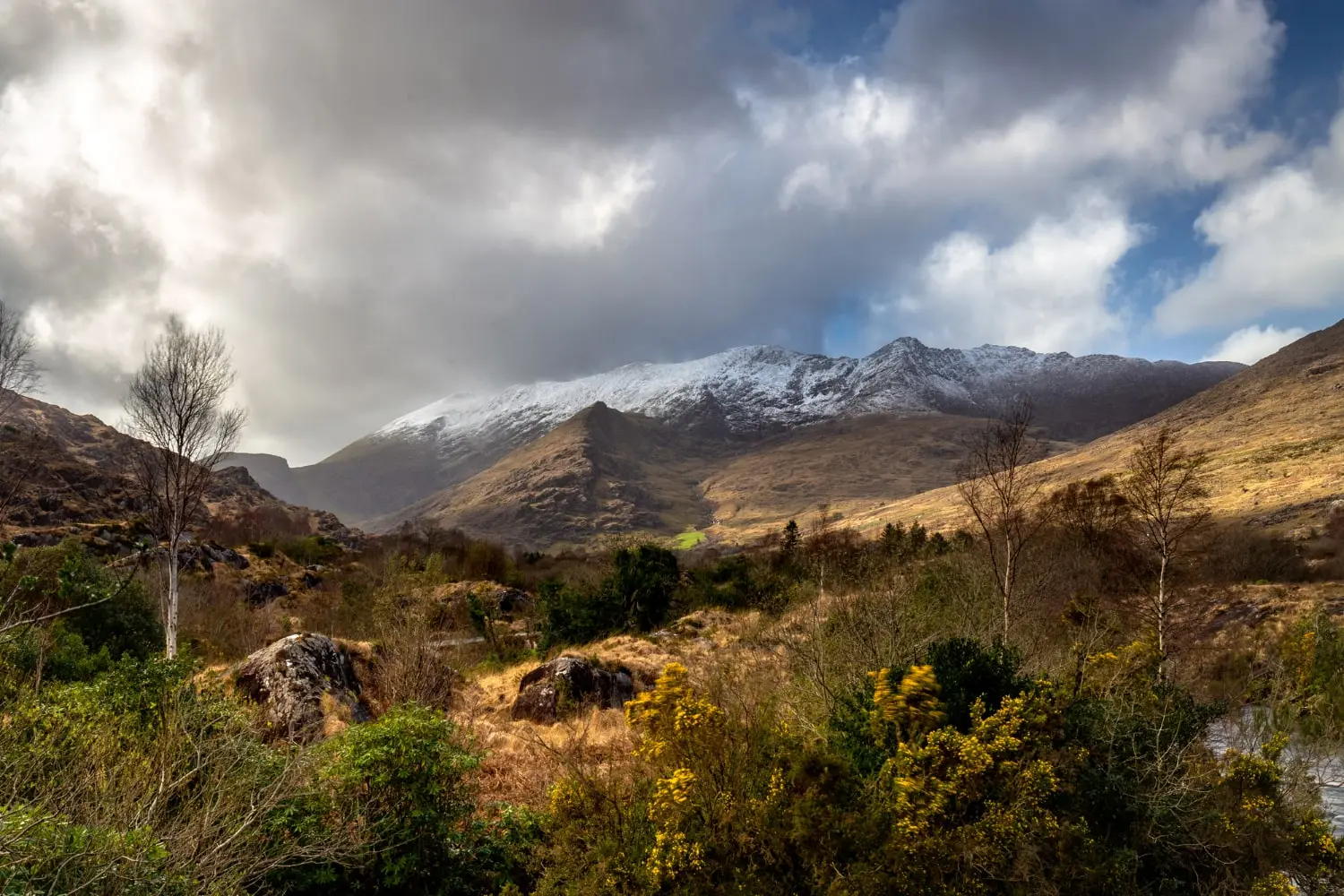 mountain exploration in Ireland