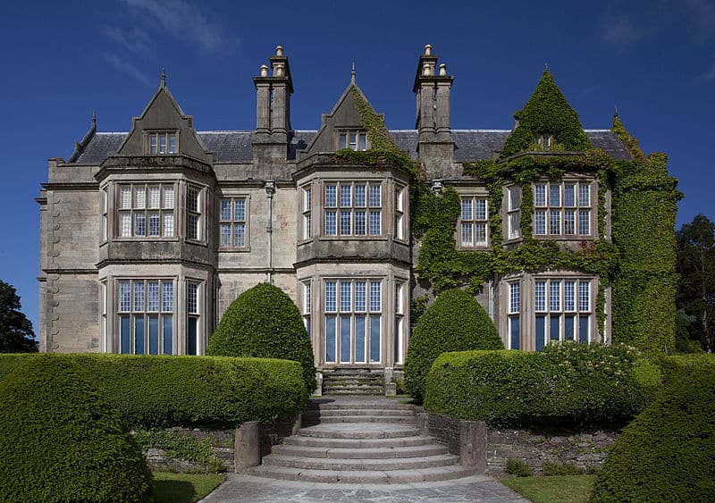 Eastern Facade of Muckross House in Killarney, County Kerry