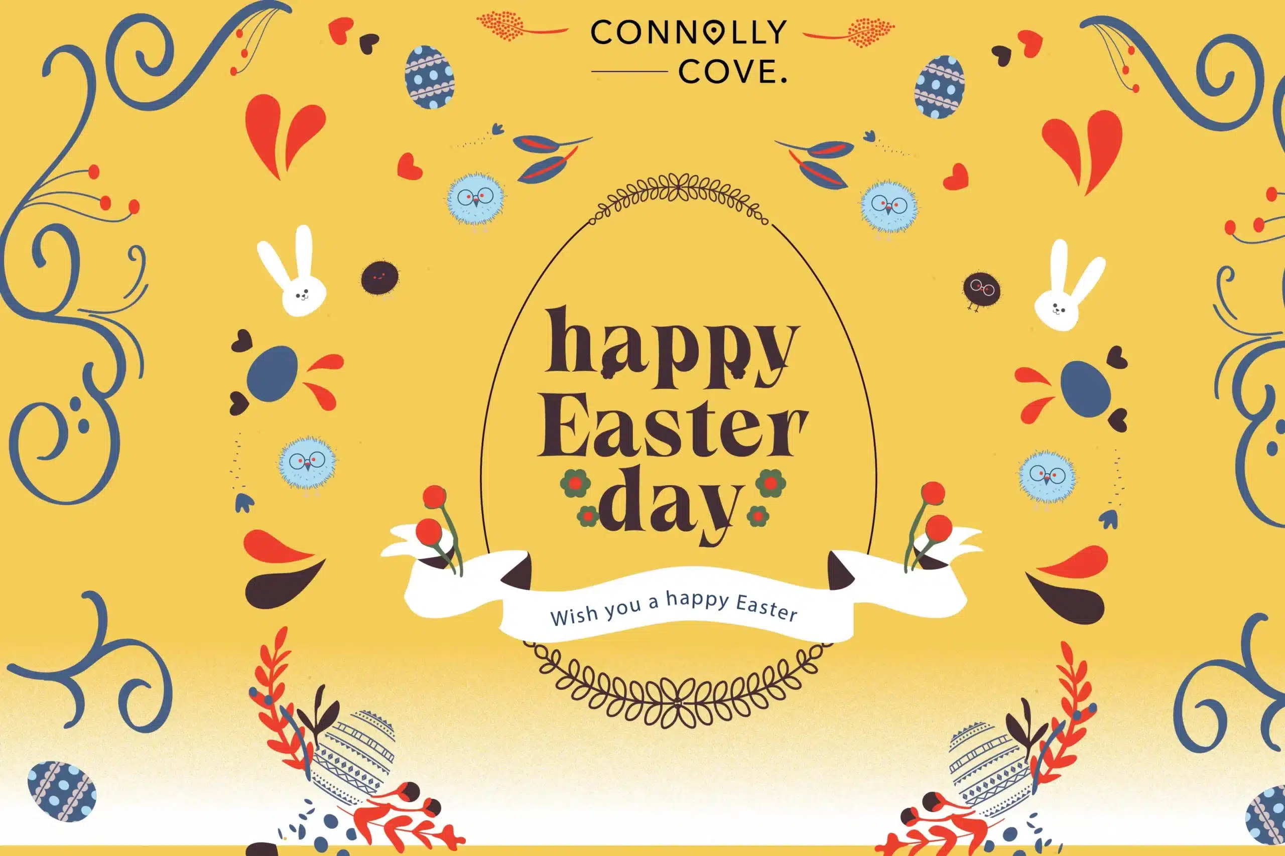 eostre easter day -pagaism holidays illustration