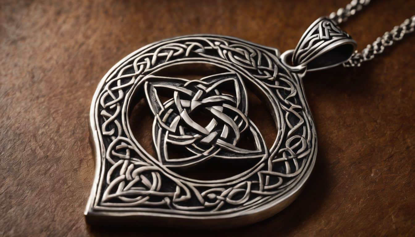 Exploring the Symbolic Meaning and History of the Triquetra Trinity Knot 131403236