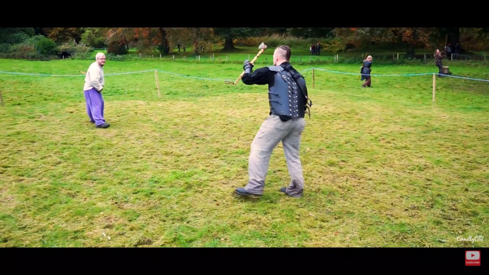 Fighting events at the festival