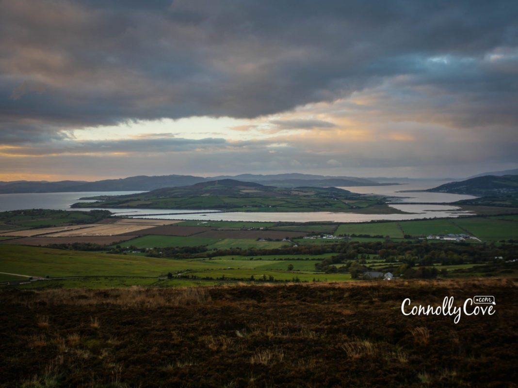 Grianan Of Aileach-View from Greenan Mountain at Inishowen - County Donegal