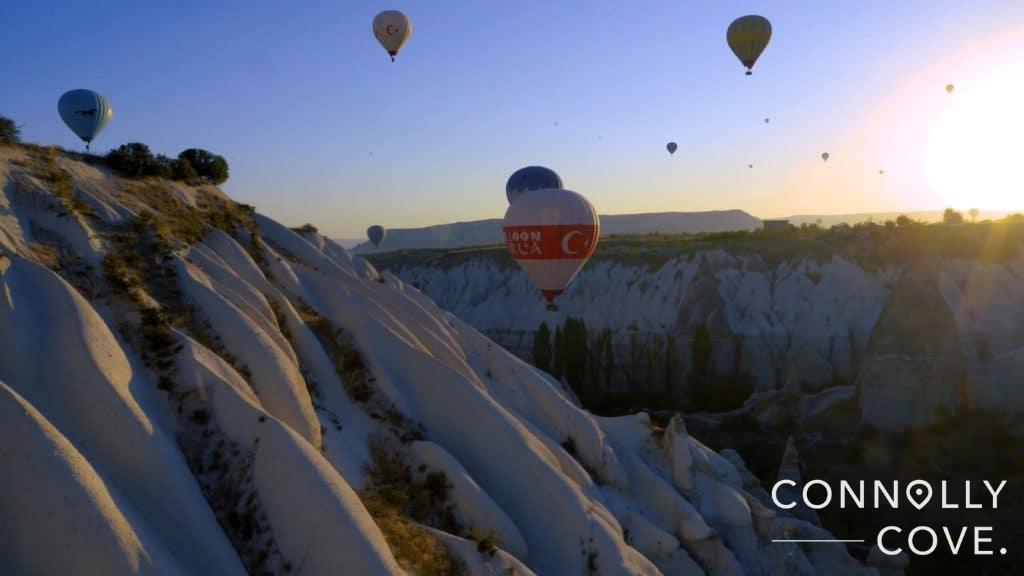 Hot Air Balloons over Cappadocia